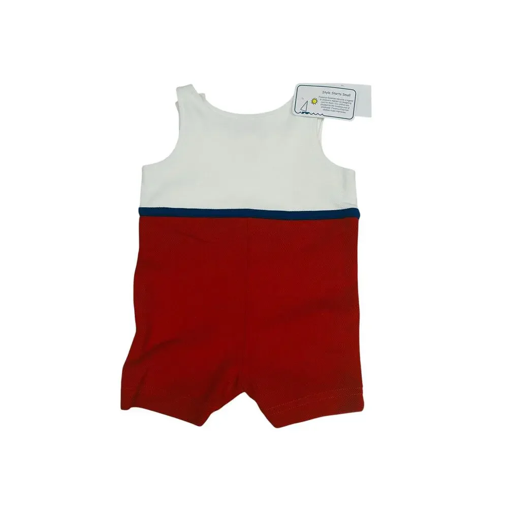 NWT Florence Eiseman 3M Knit Shortall with Car